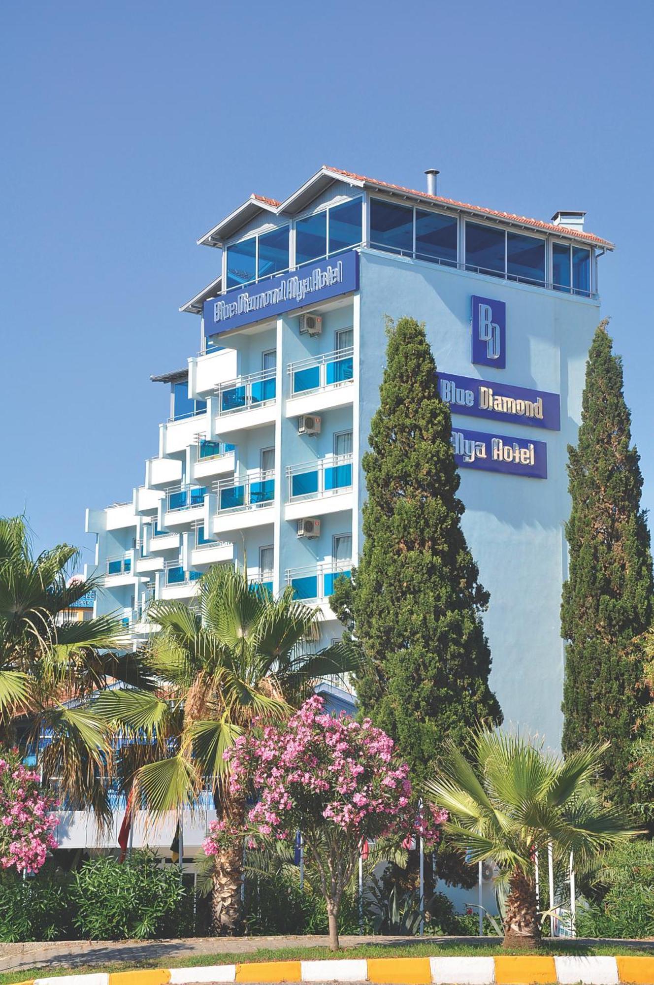 Blue Diamond Alya Hotel Alanya Exteriör bild