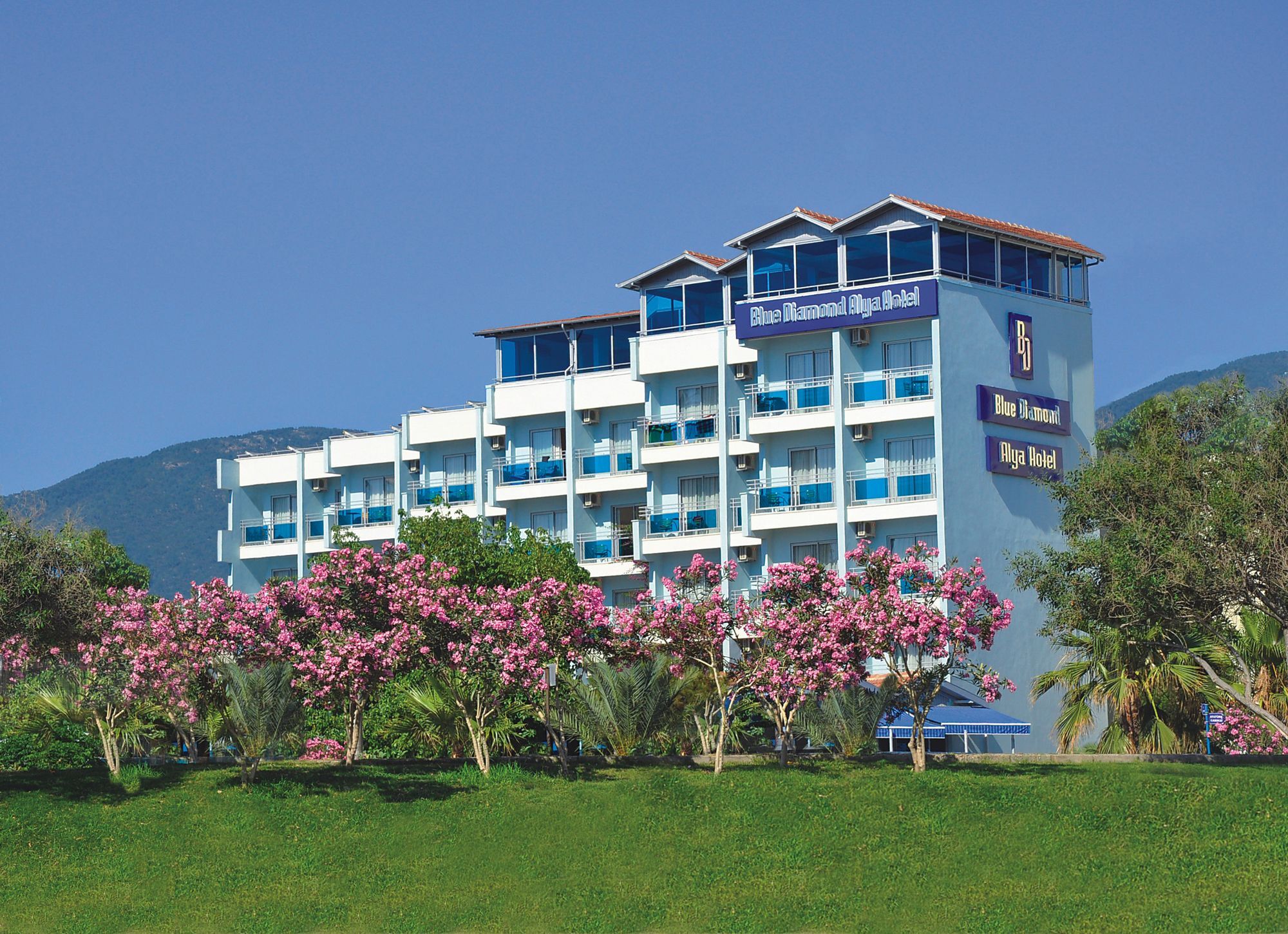 Blue Diamond Alya Hotel Alanya Exteriör bild